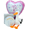 Baby balloons - Happy Horse it's a girl gift
