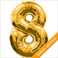 Special messages balloons - Choose the number from 1 to 100