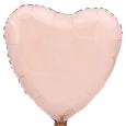 Baby balloons - Hart balloon Baby pink