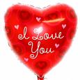 Valentine's Day - I love you balloon JUMBO 80cm!