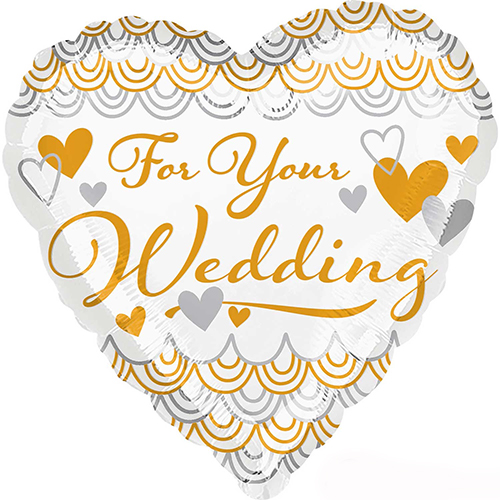 Heliumballon For Your Wedding huismerk kopen in de aanbieding