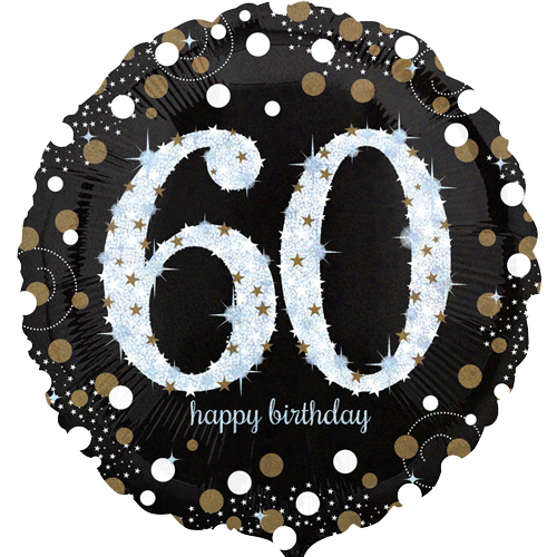 60ste verjaardag ballon