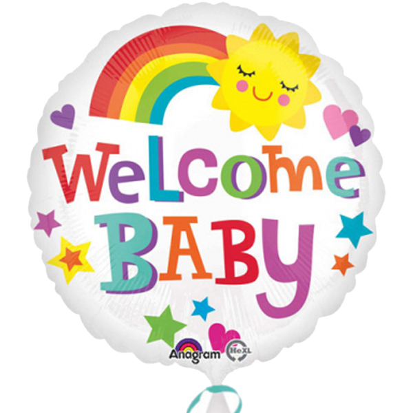 Welcome Baby Bright Bold