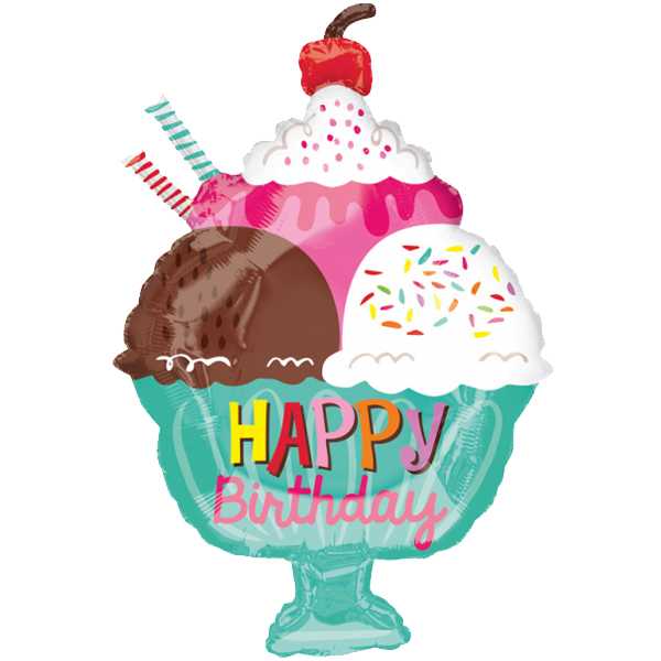 Happy Birthday Ice Cream