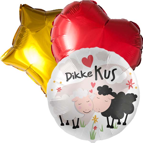 DeBallonnensite Ballon toefje dikke kus schaap