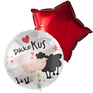 DeBallonnensite Ballon duo dikke kus schaap