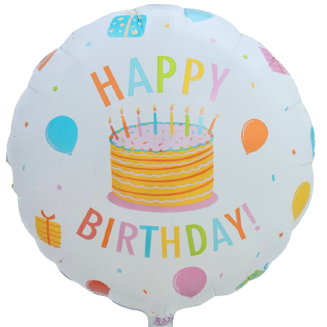 Verjaardag ballon kleurrijk